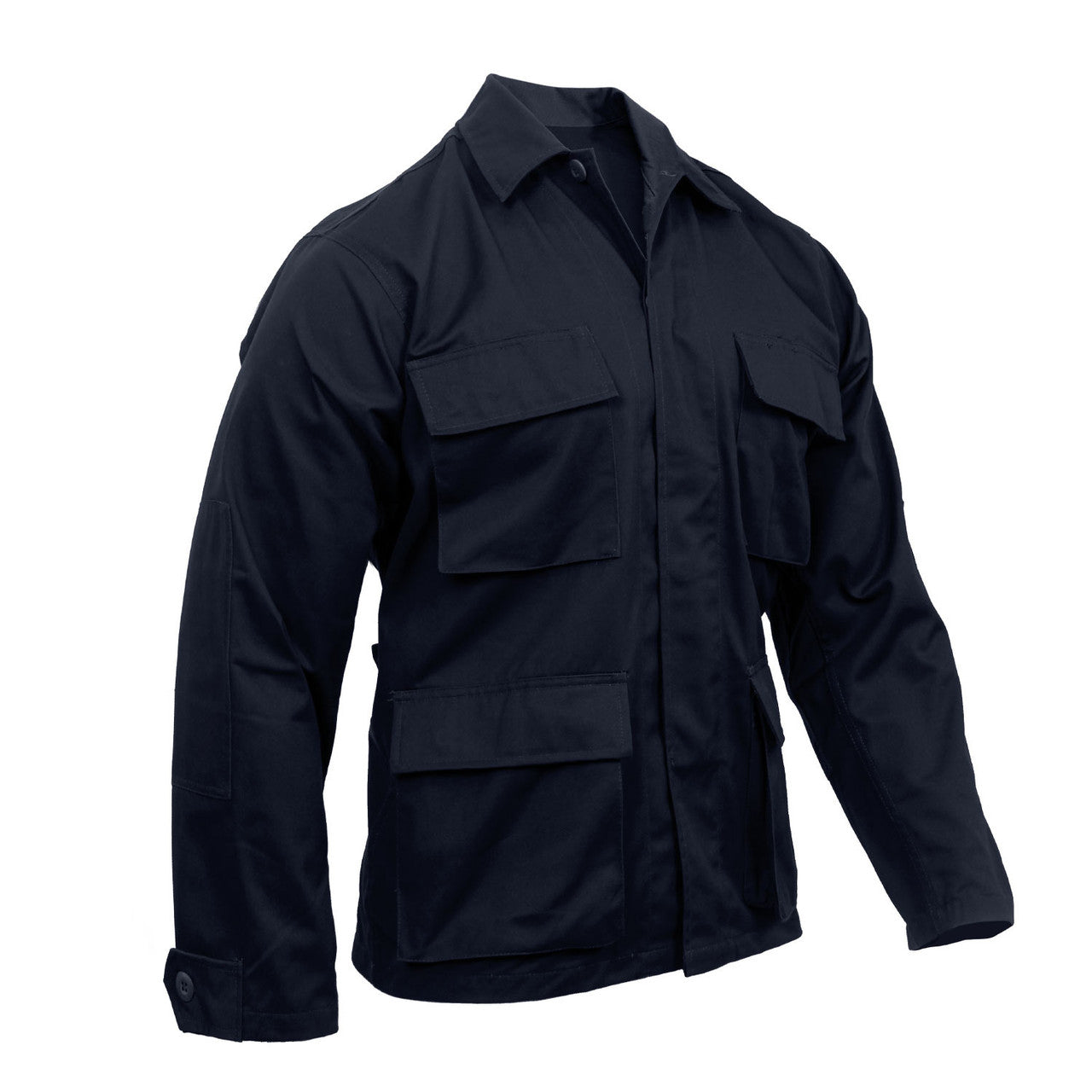 Rothco Twill BDU Shirt: Midnight Navy Blue