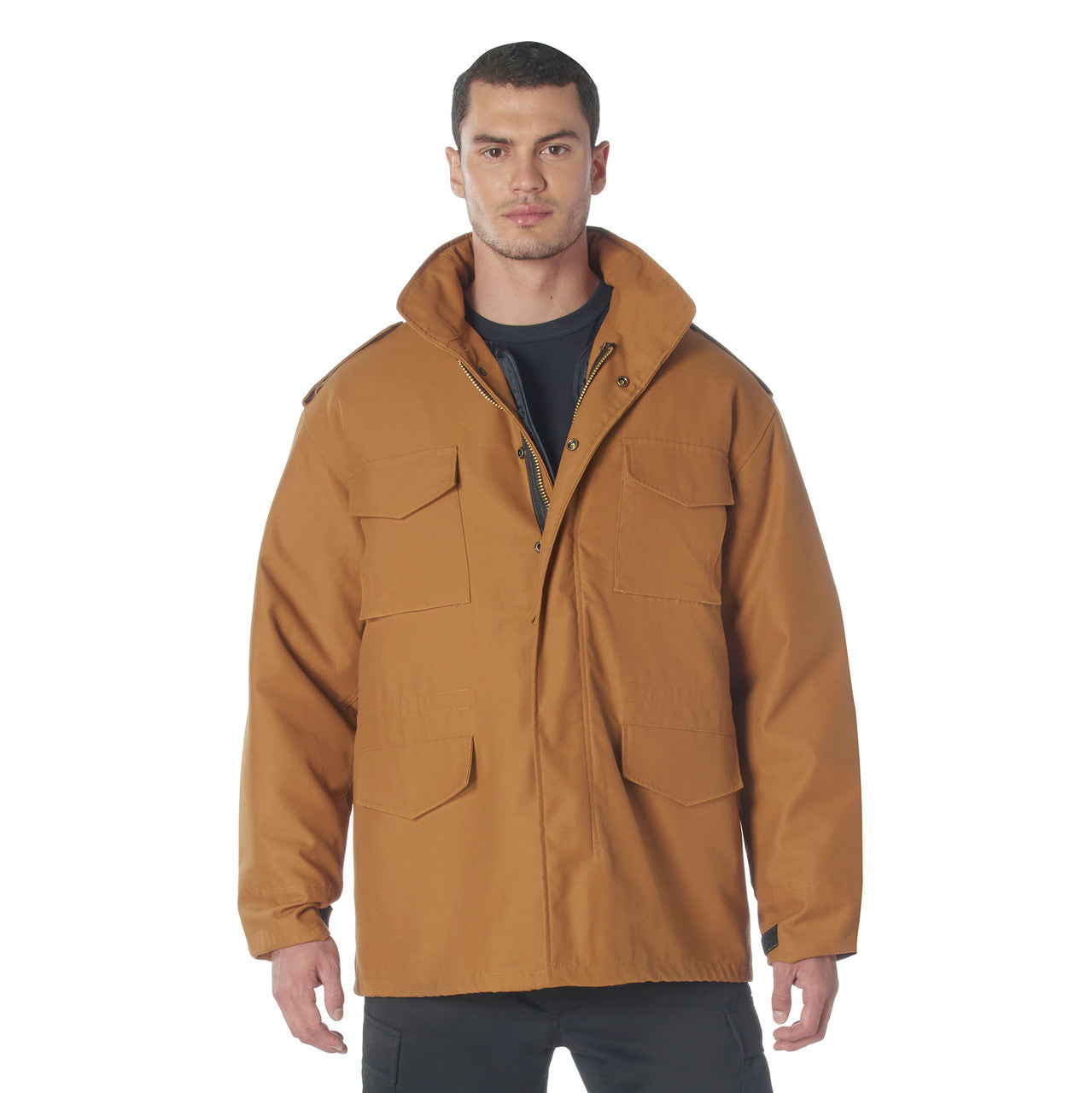 Rothco M-65 Field Jacket: Work Brown