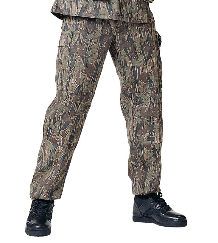 Rothco Camo Tactical BDU Pants: Smokey Branch Camo