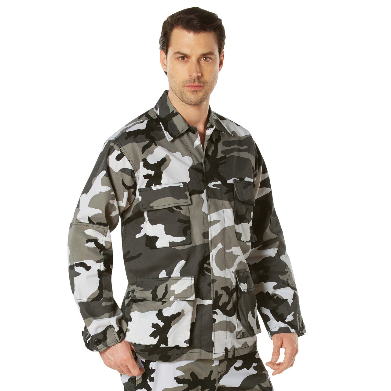 Rothco Twill BDU Shirt: City Camo