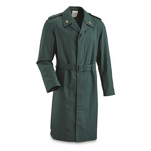 Spanish Green Trench Coat