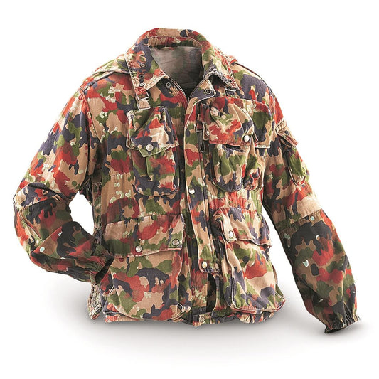 Swiss TAZ 57 M61/M70 Alpenflage Field Jacket