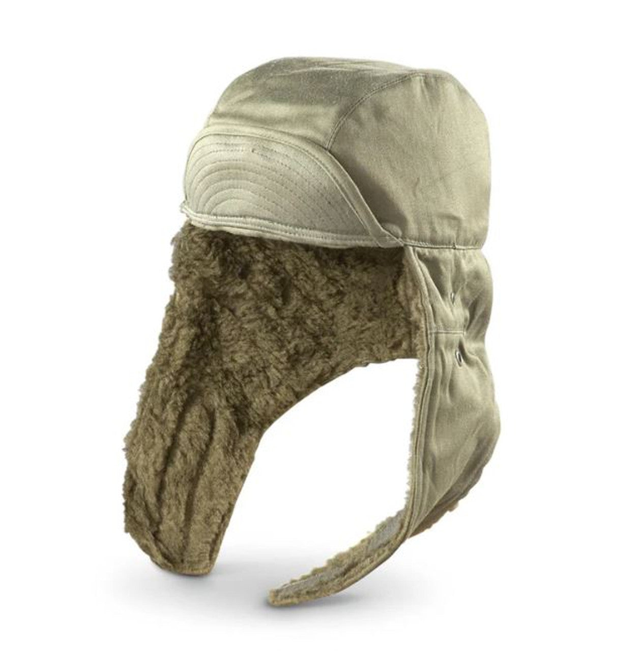 French OD Winter Pile Cap