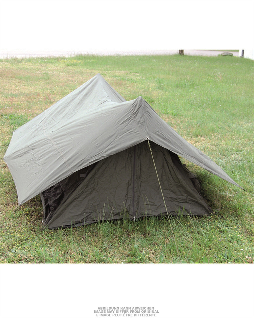 French OD Tent w/ Fly Sheet, French Military Surplus