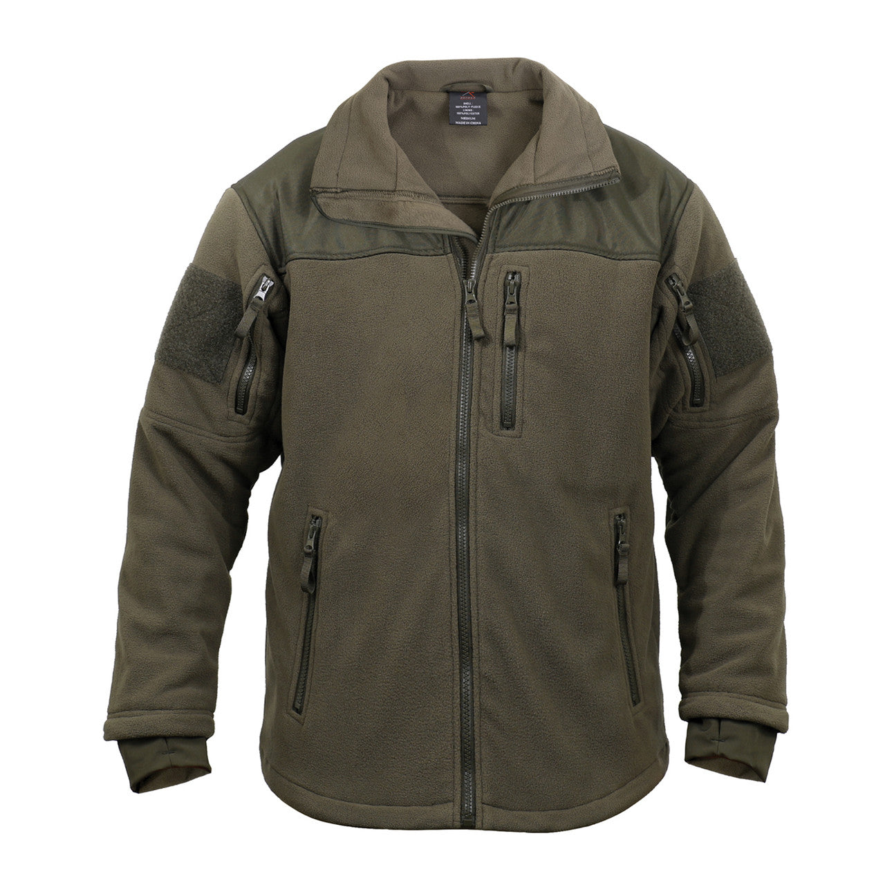 Rothco Spec Ops Tactical Fleece Jacket: Olive Drab