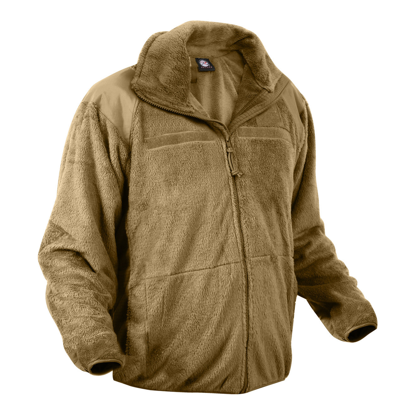 Rothco ECWCS Fleece Jacket: Coyote Brown