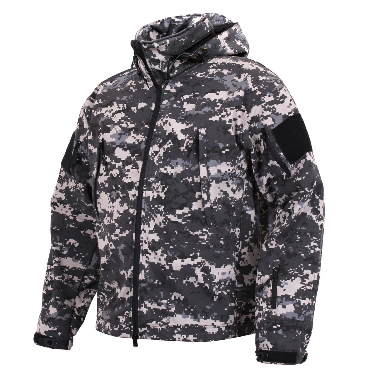 Rothco Special Ops Tactical Soft Shell Jacket: Subdued Urban Digital Camo