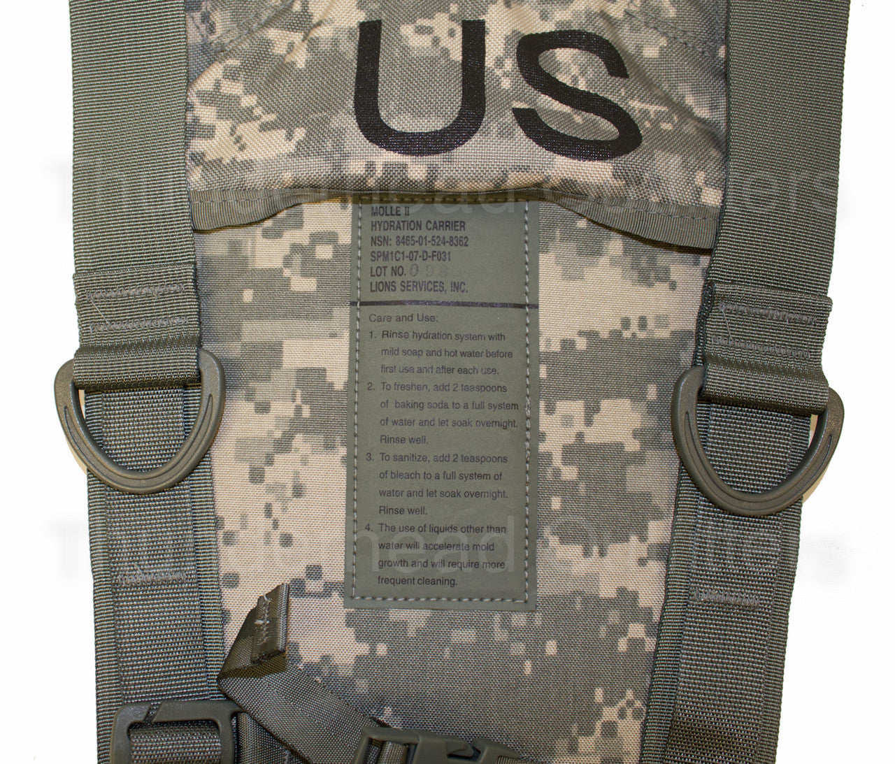 USGI US Military Surplus ACU Digital 3L Hydration Carrier