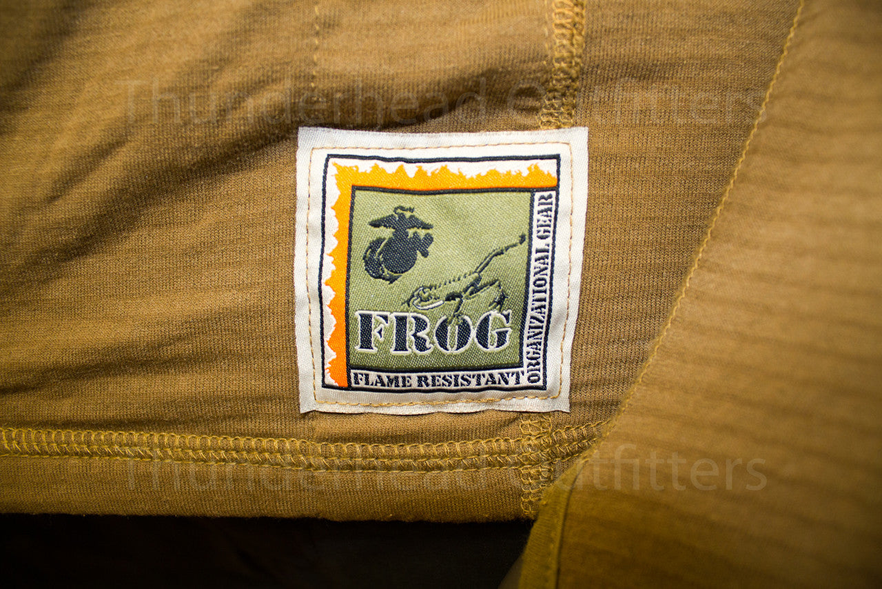 USGI US Military Surplus USMC Polartec Grid Fleece 1/2 Zip Shirt