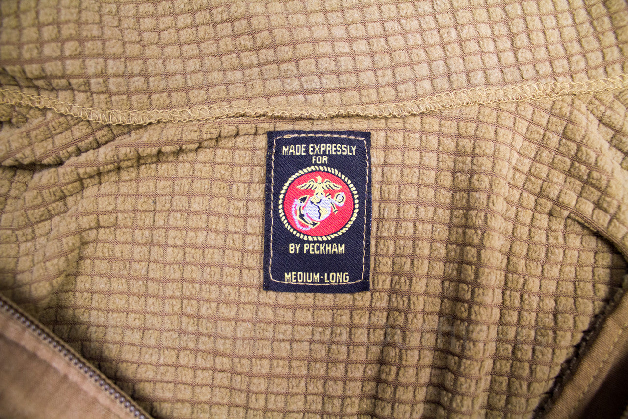 USGI US Military Surplus USMC Polartec Grid Fleece 1/2 Zip Shirt