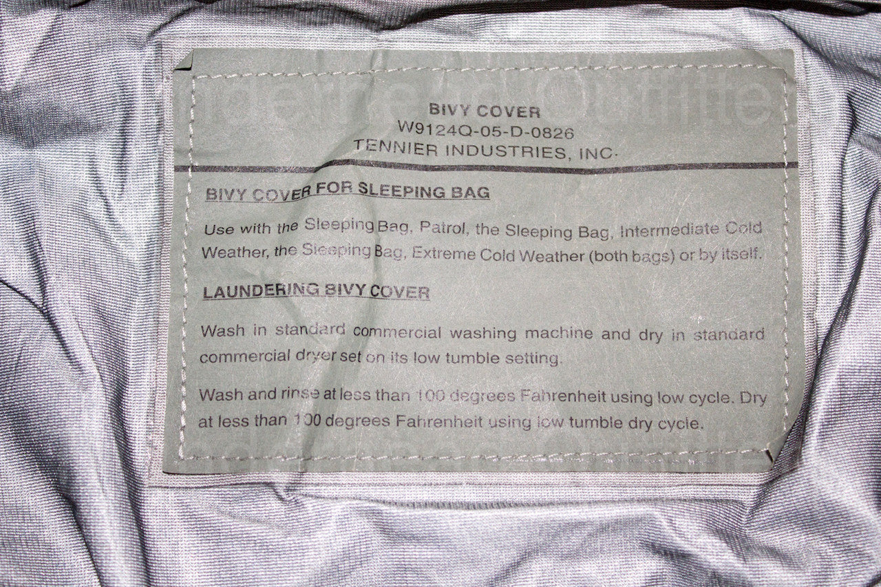 USGI US Army US Military Surplus IMSS ACU Digital Bivy Cover