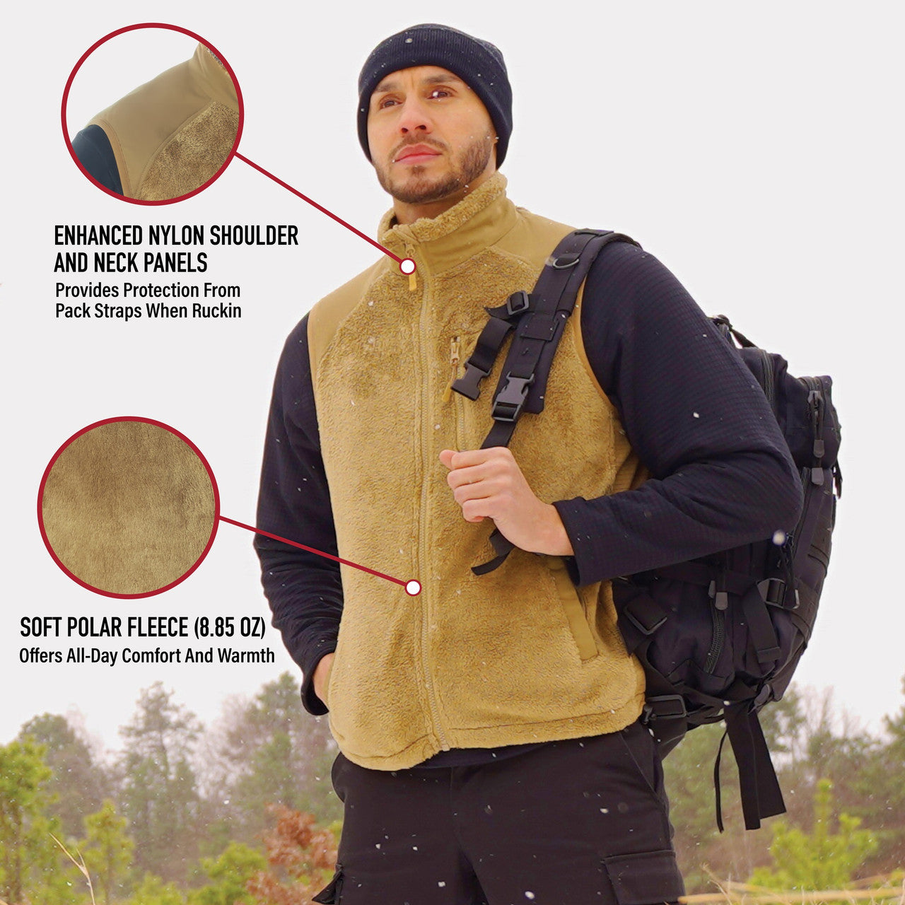 Rothco ECWCS Fleece Vest