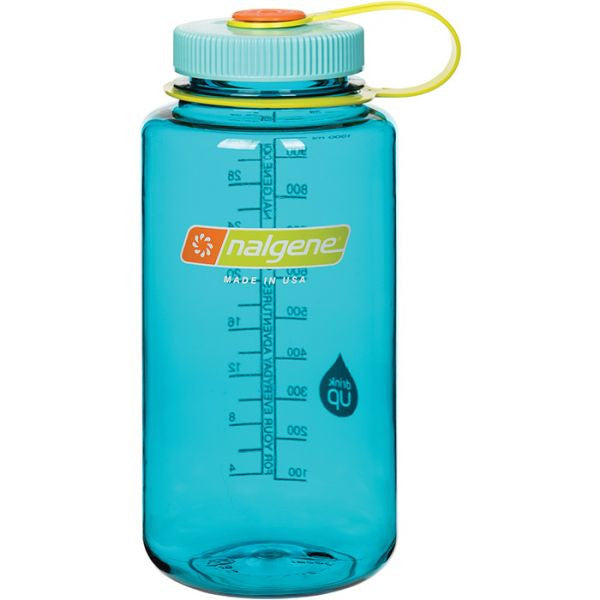 Nalgene 32oz Wide Mouth Bottle: Cerulean