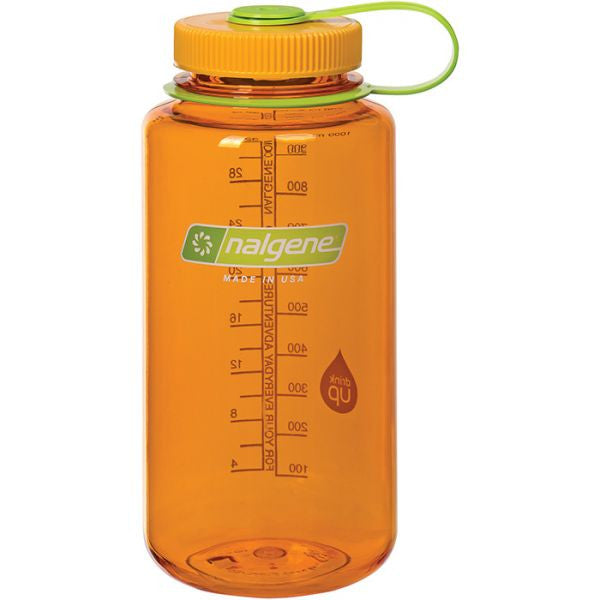 Nalgene 32oz Wide Mouth Bottle: Clementine