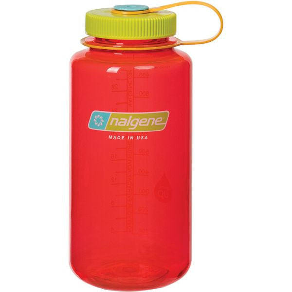 Nalgene 32oz Wide Mouth Bottle: Pomegranate