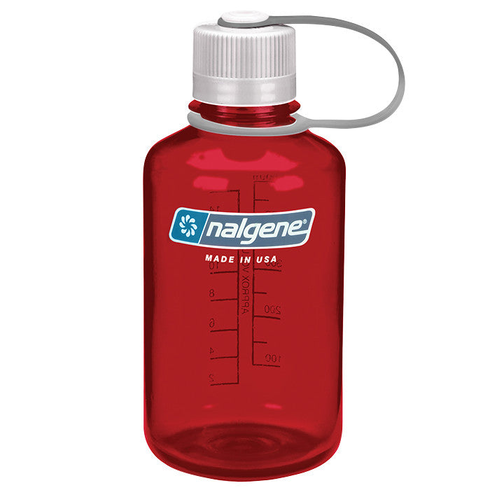 Nalgene 16oz Narrow Mouth Bottle: Outdoor Red