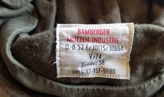 German Army Winter Pile Cap