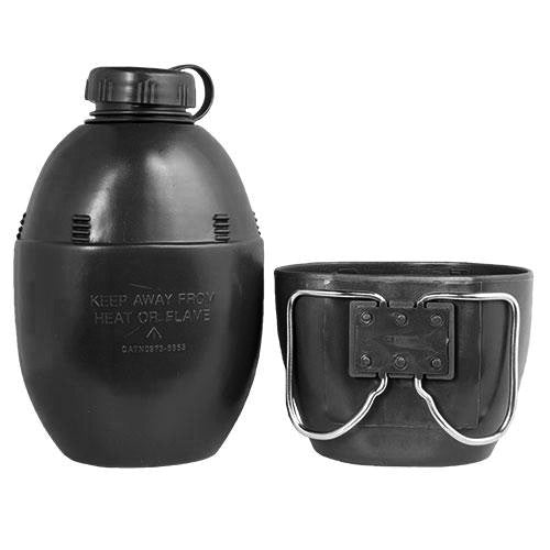 British Style Water Bottle and Mug Set