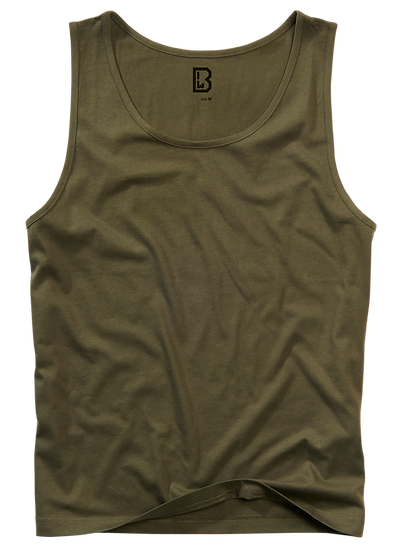 Brandit Essential Tank Top: Olive