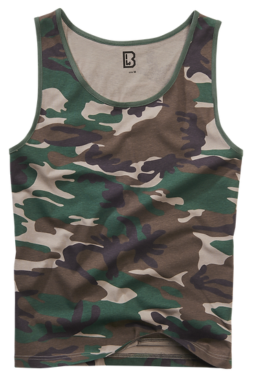 Brandit Essential Tank Top: Woodland