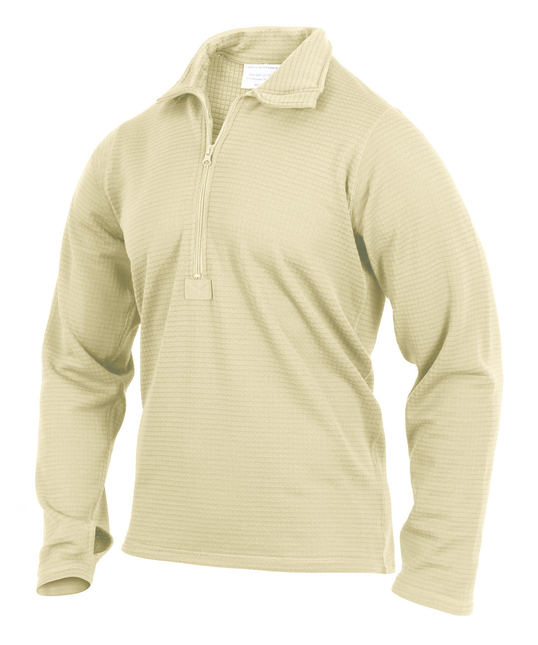 Rothco ECWCS Grid Fleece Top: Desert Sand