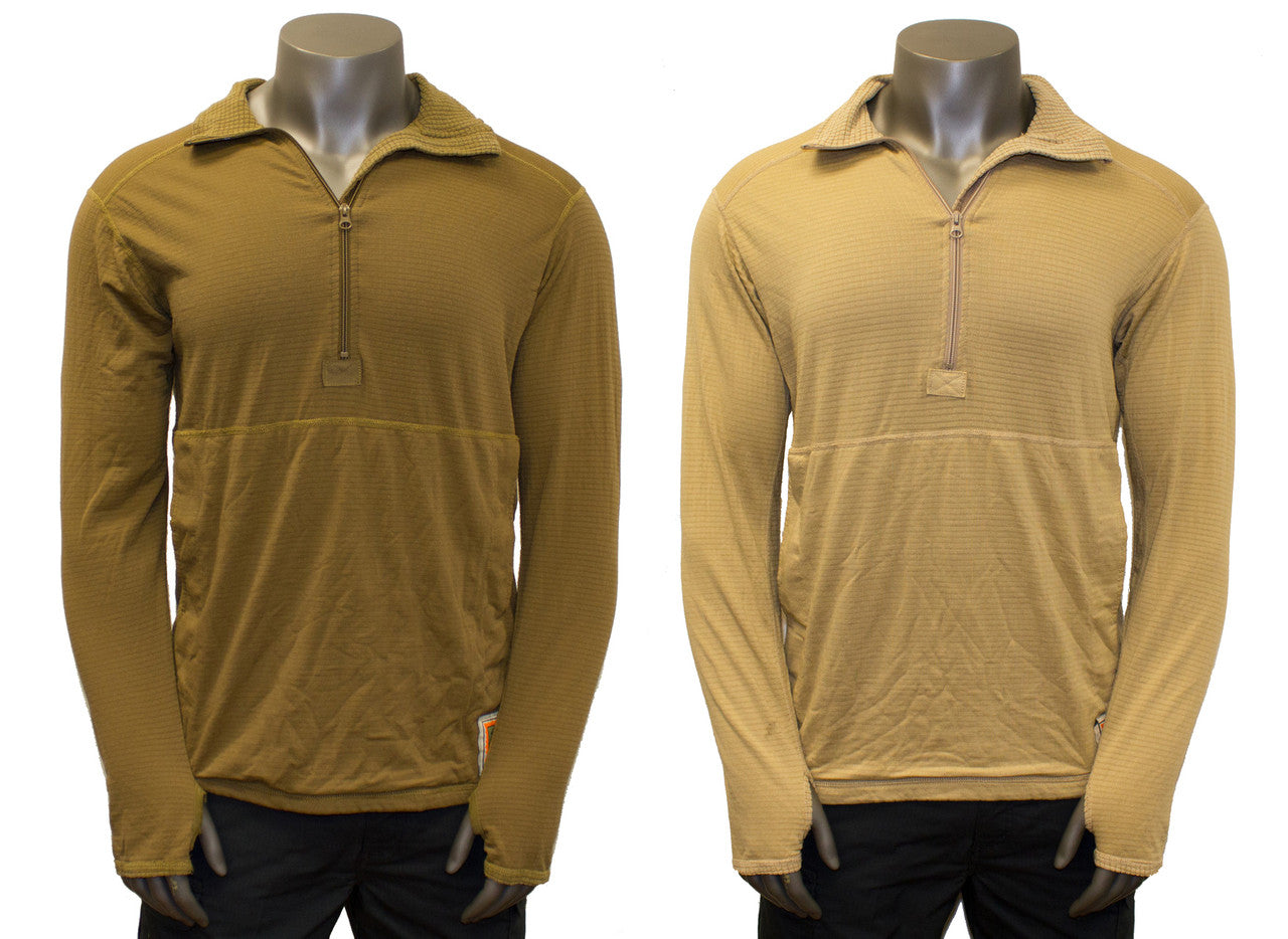 USGI US Military Surplus USMC Polartec Grid Fleece 1/2 Zip Shirt